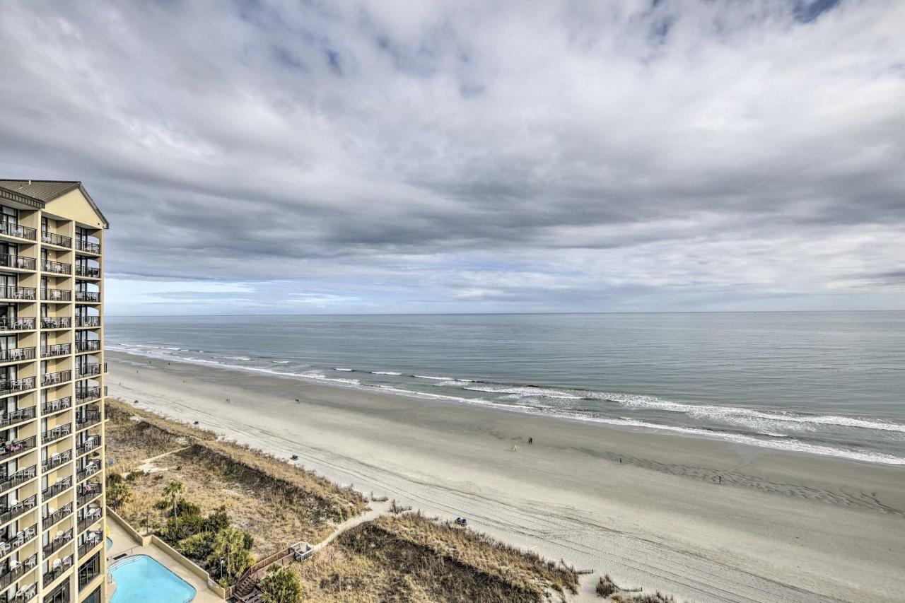 Oceanfront North Myrtle Beach Condo With Views! Εξωτερικό φωτογραφία